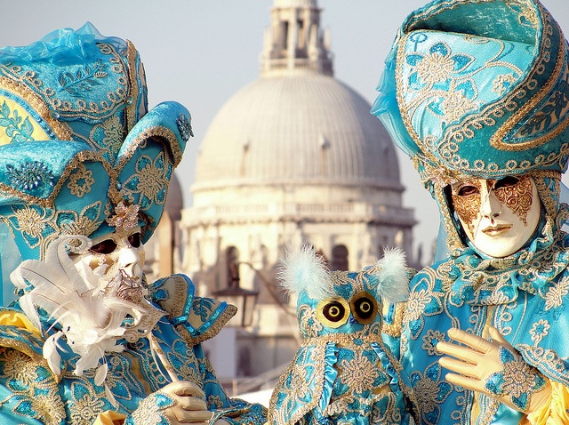 Виды венецианских масок — La Tua Italia
